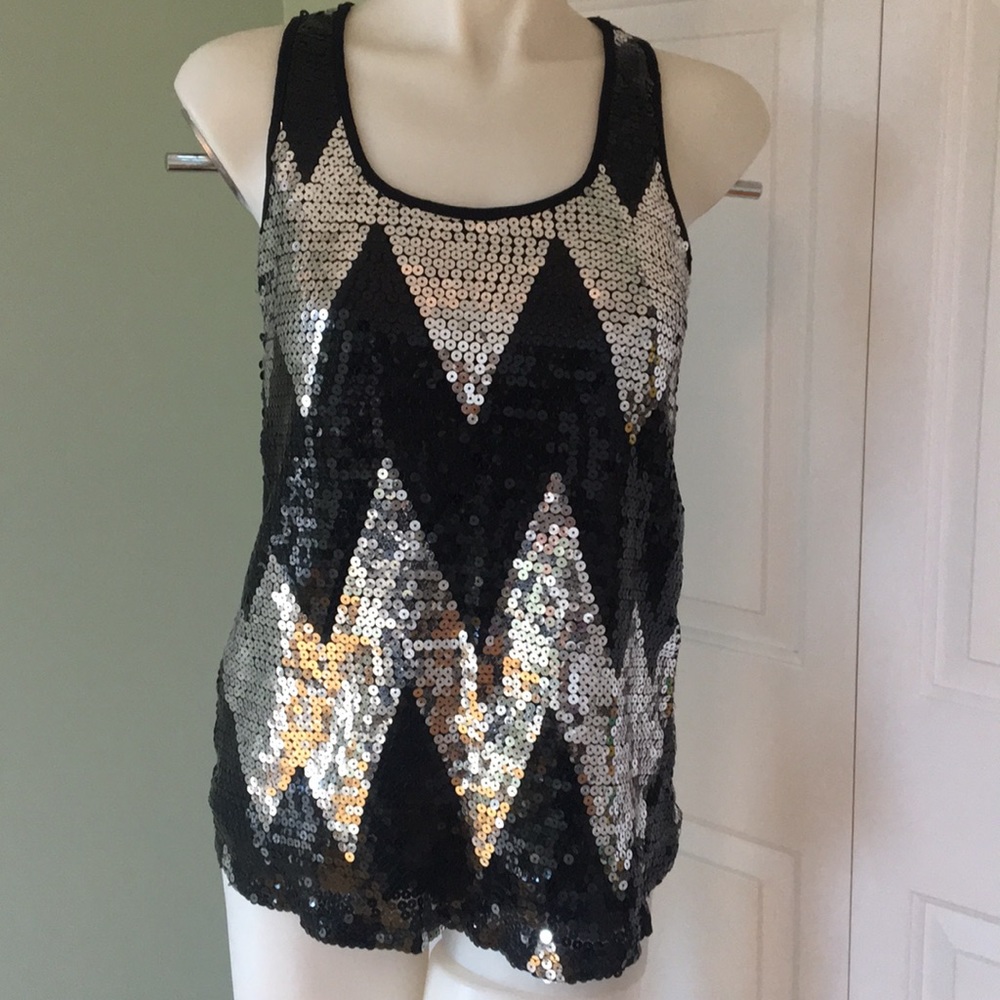 Sparkling tank top